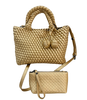 J8D-9045-Woven Vegan Bag Set