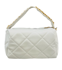 J9A-104049 - Quilted Vegan Square Bag