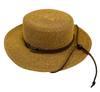 J14B - HH3266 - Straw Hat with Rope Trim