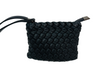 G6F2-2579B – Woven Mini Vegan Wristlet