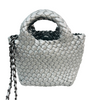 G6F1-2579A – Woven Mini Vegan Bag