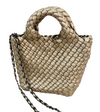 G6F1-2579A – Woven Mini Vegan Bag