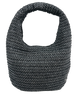 J5D-CE6858 - Crochet Straw Hobo Bag