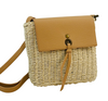 G7D-CE6712 – Top Flap Straw/Vegan Crossbody