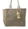 G8E-CE6729 – Tightly Woven Multi Colored Shoulder Tote