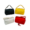 J9A-104049 - Quilted Vegan Square Bag