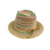 J4E1 – HCJ2392 – MULTICOLORED STRAW HAT