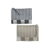 J7B - CE6881 - Striped Canvas Wristlet
