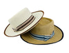 G12A-HH3216 – Tailored Straw/Ribbon Trim Hat