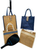 G8B-B875-71TR – Medium Jute Tote with Trimmings