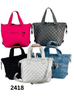 K1A -2418- Medium Quilted Nylon Bag