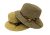 E11D - HH2546 - Rope and Decorative Straw Hat