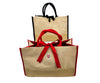 F8D - B892-72 - Large Burlap Tote