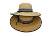 E12D - HH3137 - Large Brimmed Straw Hat