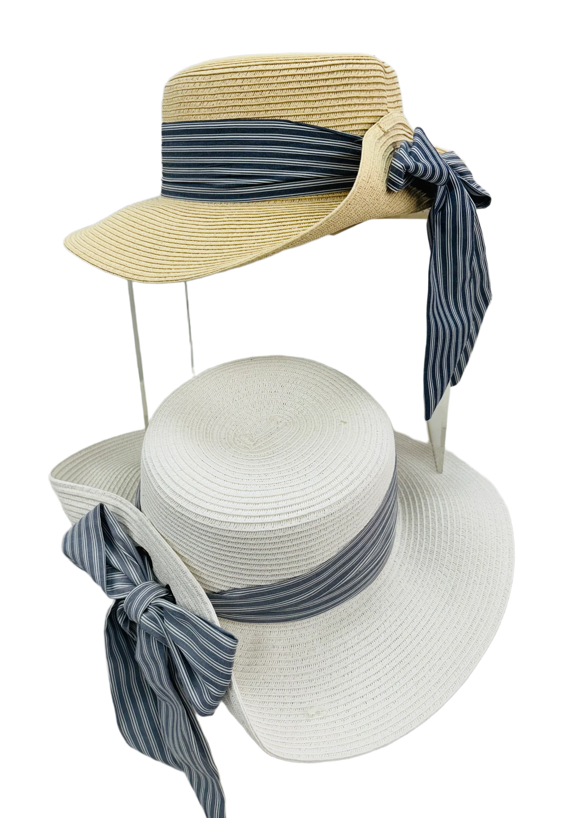 K5E - HH2844 - Hat With Stripe Sash