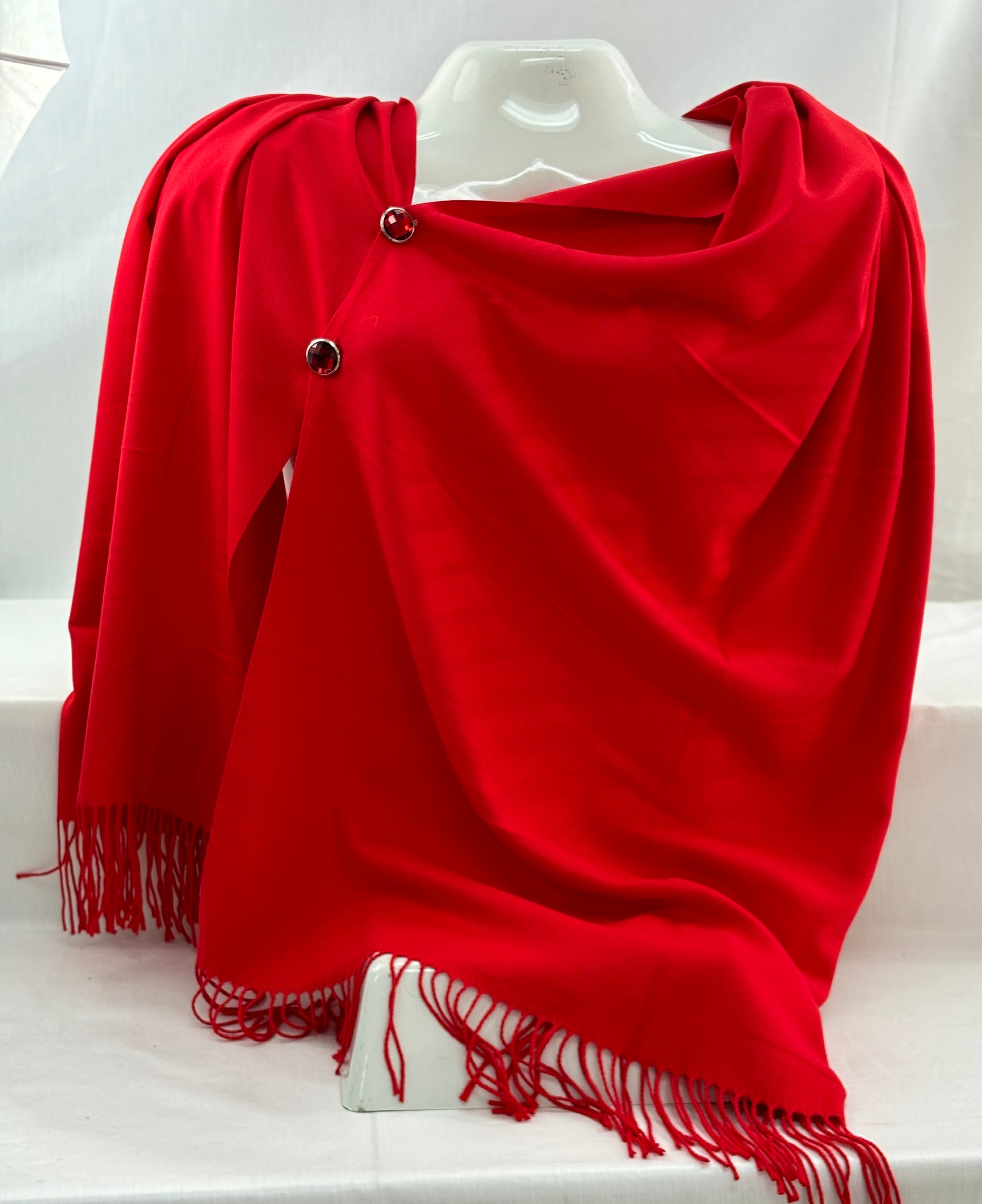 K8E - CASH - Cashmere Cover Up and Scarf