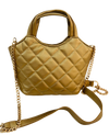 H6A – 2567 – Quilted Vegan Small Purse