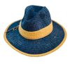 H10B - HH2867 - Ribbon and straw hat