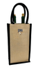 K7D - B067-79 - Burlap Wine Bag