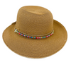 K6B - HH3560 - Straw Hat and Jewel Trim