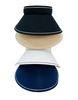 K7C - HH3156 - Microfiber Large Piped Visor
