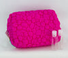 K1D - Nylon Rose Quilted Travel Purse