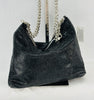 K4E - HBG104697 - Whiting and Davis Metallic Dress Bag