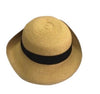 K6A - WP4112 - Straw Bowler Hat with Sash
