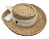 D2D - HH2603 - Natural Straw/Sash Hat