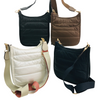 D4I- 5535- Soft Nylon Quilted shoulder/ Cross Body