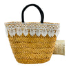 F7B – 248006 – Trimmed Straw Bag